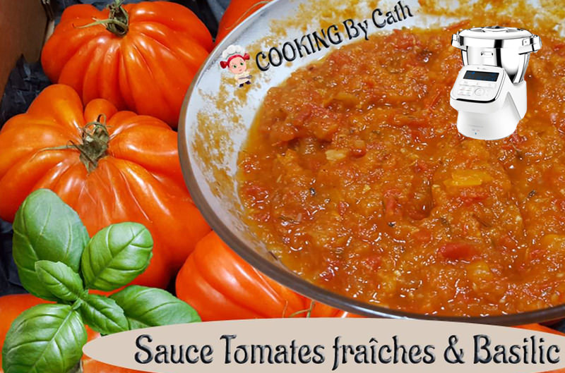 Sauce aux tomates fraiches au basilic - recette au Companion
