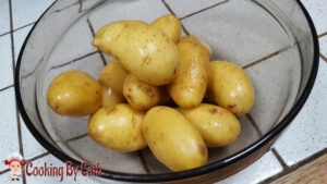 Pommes de terre à chair ferme, charlotte ou ratte du Touquet – Cuisson sur 2 niveaux dans le Companion