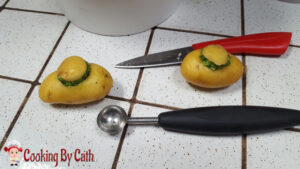 Filet mignon et pommes de terre au pesto d’épinard – Cuisson sur 2 niveaux dans le Companion