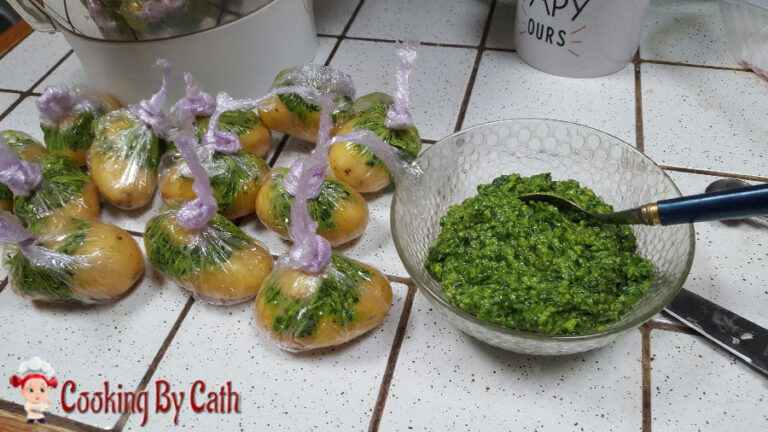 Filet mignon et pommes de terre au pesto d’épinard – Cuisson sur 2 niveaux dans le Companion