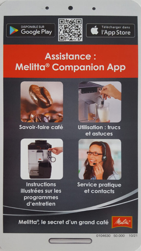 Passions By Cath Présentation de la machine à café avec broyeur intégré Latticia® OT de Melitta APPLI COMPANION MELITTA