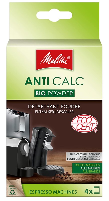 Passions By Cath Nettoyage et entretien de la machine à café avec broyeur Latticia® OT de Melitta Anti Calc detartrant Pastille BIO