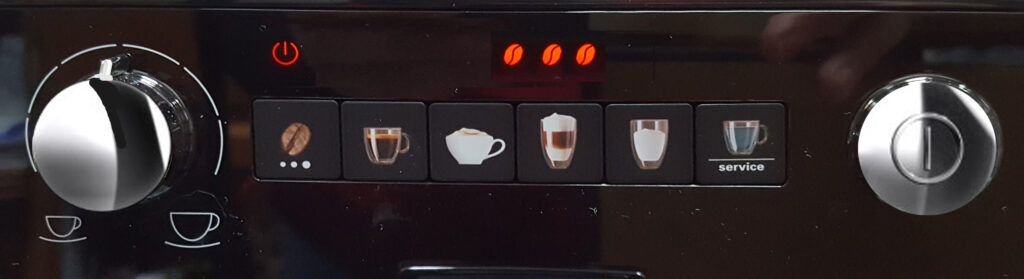 Passions By Cath Installation de la machine à café avec broyeur intégré Latticia OT de Melitta COMMANDES 3Grains