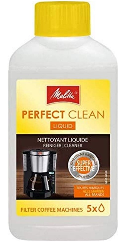 Passions By Cath Nettoyage et entretien de la machine à café avec broyeur Latticia® OT de Melitta Perfect Clean Nettoyant Liquide