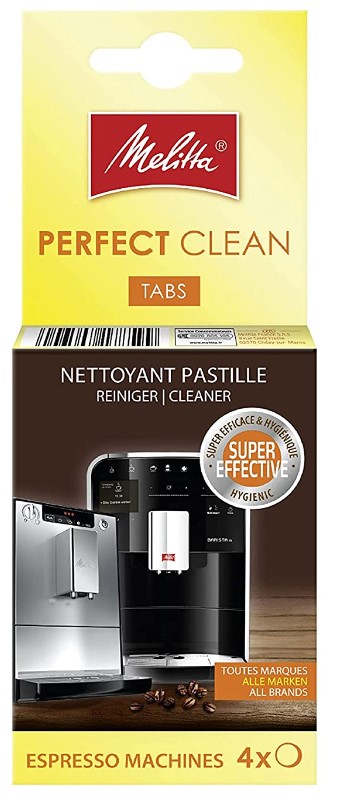 Passions By Cath Nettoyage et entretien de la machine à café avec broyeur Latticia® OT de Melitta Perfect Clean Nettoyant Pastille