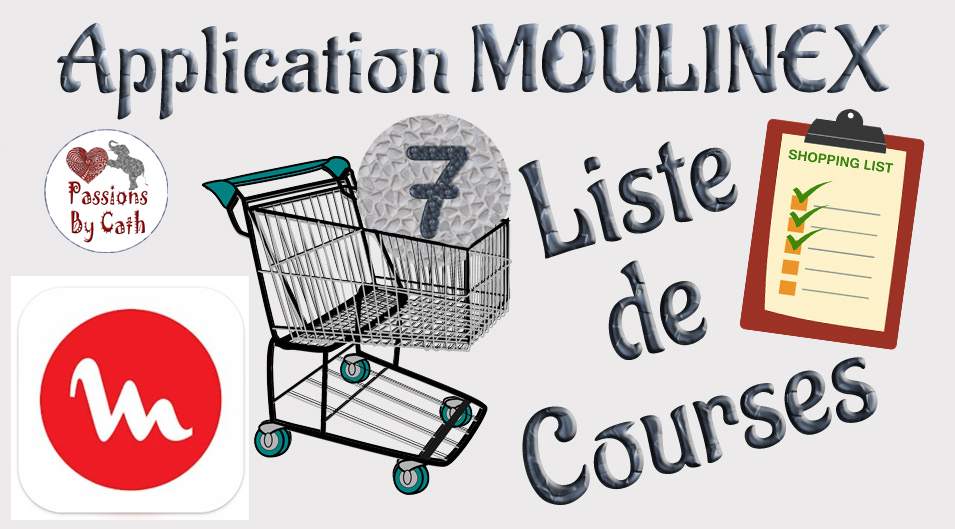 APPLICATION MOULINEX Courses liste