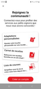 APPLICATION SEB - RECETTES A L'ACTIFRY