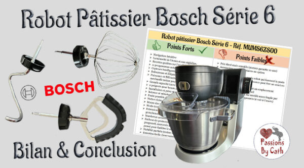 Bosch série 6 - BILAN du test