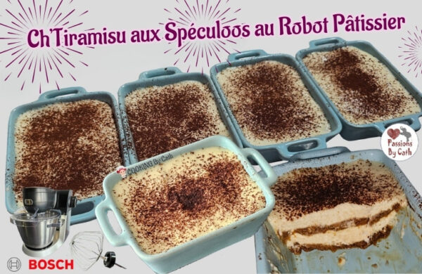 Ch'Tiramisu aux Spéculoos au robot pâtissier Bosch MUM Série 6