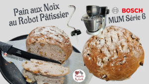 Pain aux noix avec le robot pâtissier Bosch Série 6