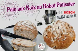 Pain aux noix avec le robot pâtissier Bosch Série 6