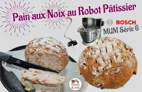 Pain aux noix avec le robot pâtissier Bosch Série 6