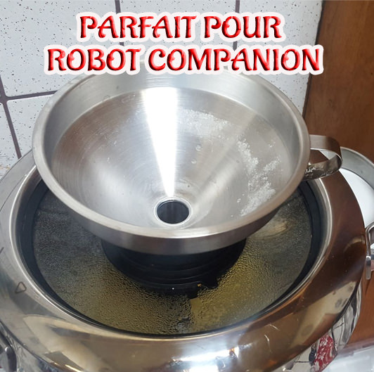 Entonnoir Hausprofi - Parfait pour le Companion Moulinex