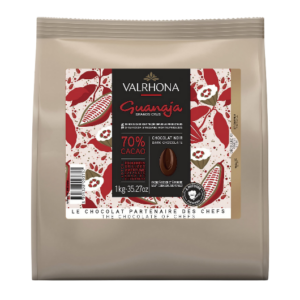 Chocolat noir pour la pâtisserie Guanaja 70% – 1kg VALRHONA