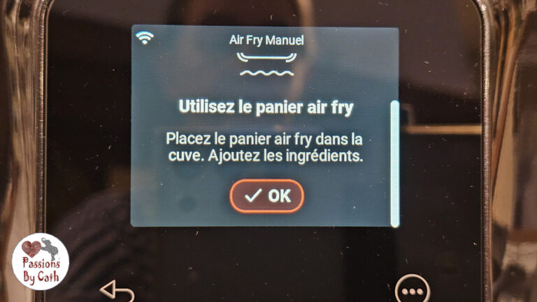 Cookeo Infinity MOULINEX Ecran Fonction AirFryer