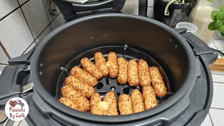 Crousty Leerdammer à l'AirFryer du Cookéo Infinity