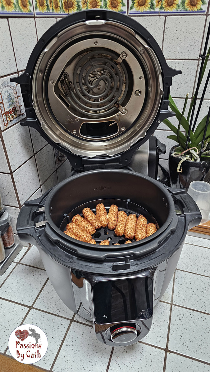Crousty Leerdammer à l'AirFryer du Cookéo Infinity
