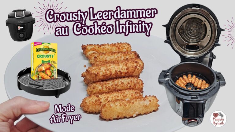 Crousty Leerdammer à l'AirFryer du Cookéo Infinity