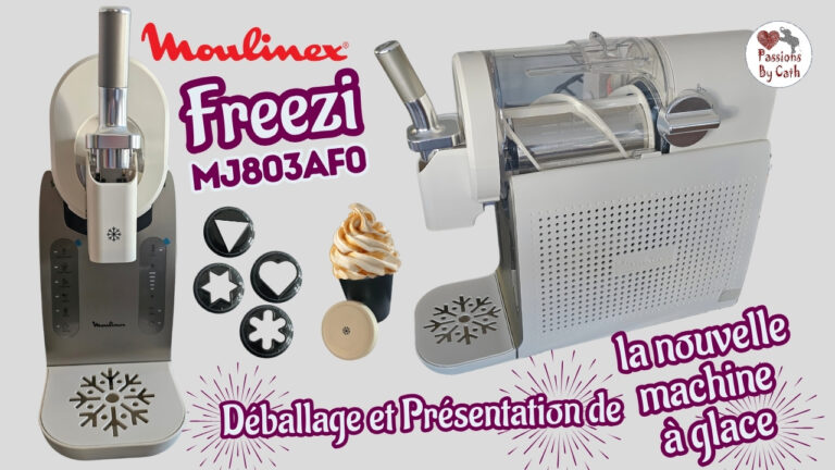Freezi Moulinex : Deballage et Presentation de la machine à glace