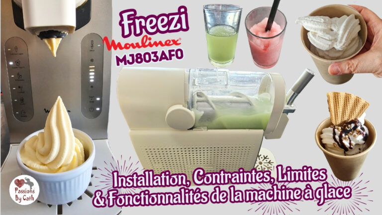 Moulinex Freezi : Installation, Contraintes, Limites & Fonctionnalités de la machine à glace